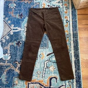 AG Brown Corduroy Pants